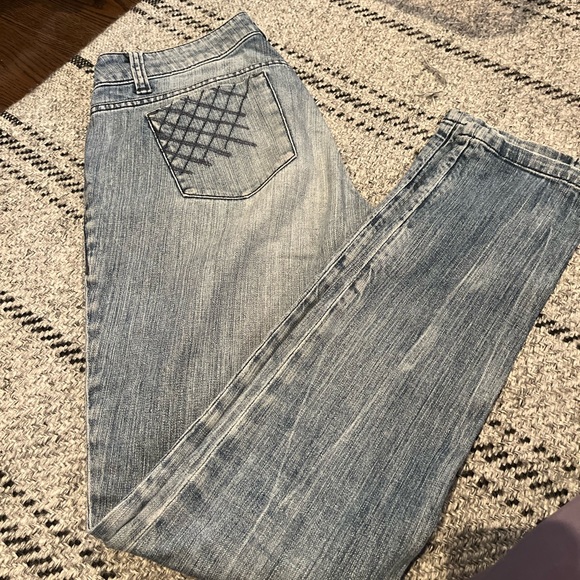 dkny light wash jeans - Picture 1 of 5